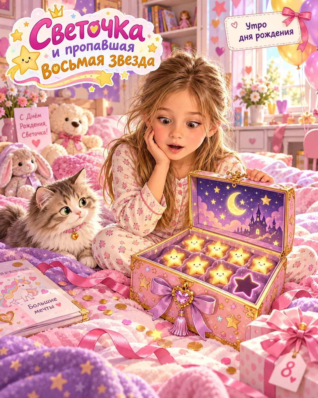 Страница комикса из SVETA GIRL